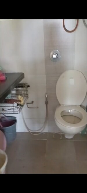 Bathroom in 2 BHK Apartment at Kedarnath Apartment, Vile Parle East – for Rent