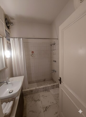 Attached Bathroom in 4 BHK Builder Floor at Greater Kailash I – for Sale