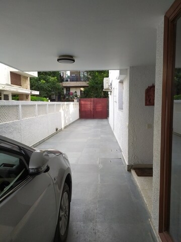 Balcony in 4 BHK Builder Floor at Greater Kailash I – for Sale