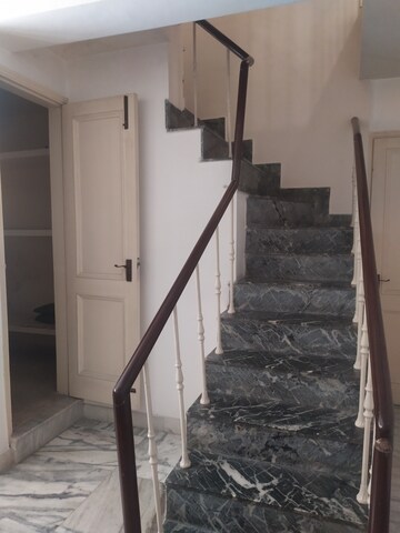 Staircase in 4 BHK Builder Floor at Greater Kailash I – for Sale