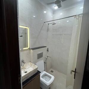 Bathroom in 1 BHK Independent House at Lajpat Nagar I – for Rent
