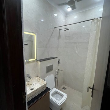 Bathroom in 1 BHK Independent House at Lajpat Nagar I – for Rent