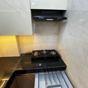 Kitchen in 1 BHK Independent House at Lajpat Nagar I – for Rent