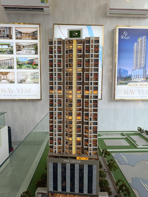 1 BHK + Study Room Apartment For Sale in PSK Skylar