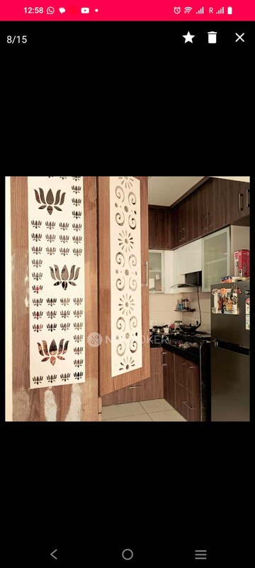 Kitchen in 2 BHK Apartment at Vilas Javdekar Yashwin Encore, Wakad – for Rent