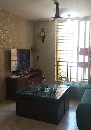 Living Room in 2 BHK Apartment at Rodas Enclave Evergreen, Patlipada – for Sale