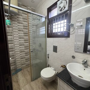 Bathroom in 2 BHK Builder Floor at Lajpat Nagar I – for Rent