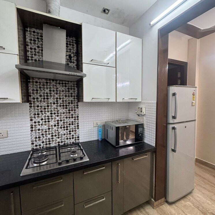 Kitchen, lajpat nagar i 2 Bedroom 900 Sq.Ft. Builder Floor In Lajpat Nagar I Delhi 9465936