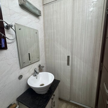 Bathroom in 2 BHK Builder Floor at Lajpat Nagar I – for Rent