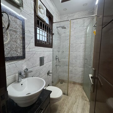 Bathroom in 2 BHK Builder Floor at Lajpat Nagar I – for Rent