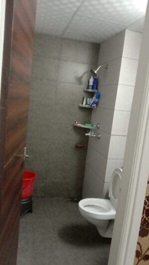 Bathroom in 2 BHK Apartment at Highland Park Chandigarh, Bhabat – for Rent