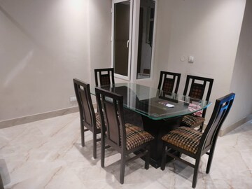 Dining area in 3 BHK Apartment at MS Hubtown, Ghazipur – for Rent