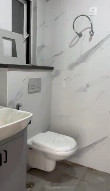 Bathroom in 3.5 BHK Apartment at Smart World Gems, Sector 89 – for Rent