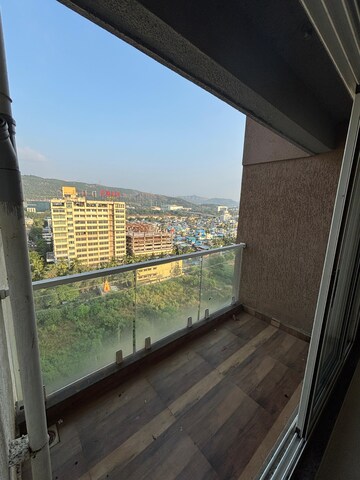 Balcony in 2.5 BHK Apartment at Gami Eva, Ghansoli – for Sale