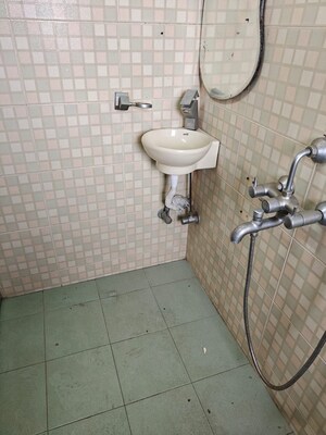 Bathroom in 2 BHK Apartment at Fair Lawn CHS, Chembur – for Rent