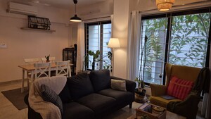 Living Room in 2 BHK Apartment at Shree Krishna Chandrika, Chembur – for Rent