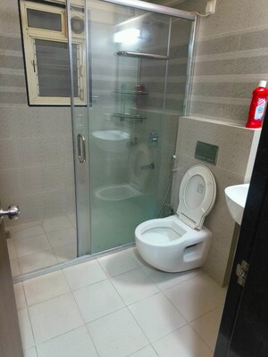 Bathroom in 2 BHK Apartment at Majestique Signature Towers, Balewadi – for Rent