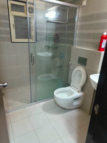 Bathroom in 2 BHK Apartment at Majestique Signature Towers, Balewadi – for Rent