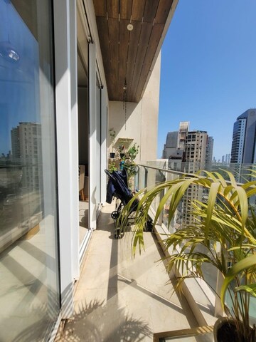 Balcony in 3 BHK Apartment at Runwals The Reserve, Worli – for Sale