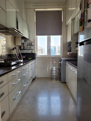 Kitchen in 3 BHK Apartment at Runwals The Reserve, Worli – for Sale