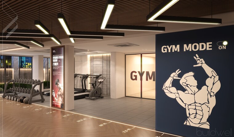 Gym, vrindavan yojna 3 Bedroom 1855 Sq.Ft. Apartment In Vrindavan Yojna Lucknow 9466210