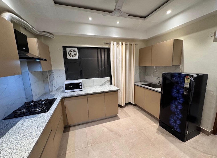 Kitchen, bhawna-apartment 4 Bedroom 3250 Sq.Ft. Apartment In Sector 43 Gurgaon 9466237