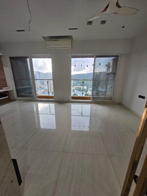 Living Room in 2 BHK Apartment at Ashar Edge, Pokhran Road No Two – for Sale