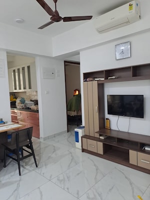 Living Room in 2 BHK Apartment at Raymond Ten X Vibes, J K Gram – for Rent