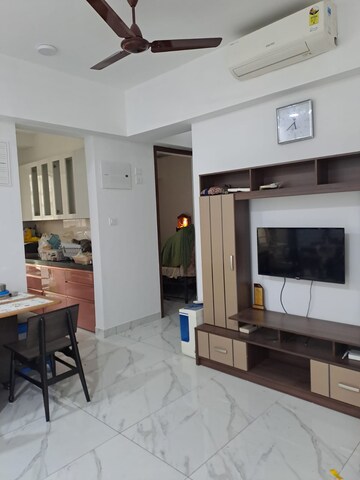 Living Room in 2 BHK Apartment at Raymond Ten X Vibes, J K Gram – for Rent