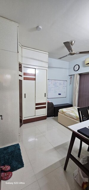 Living Room in 1 BHK Apartment at Malad West – for Rent