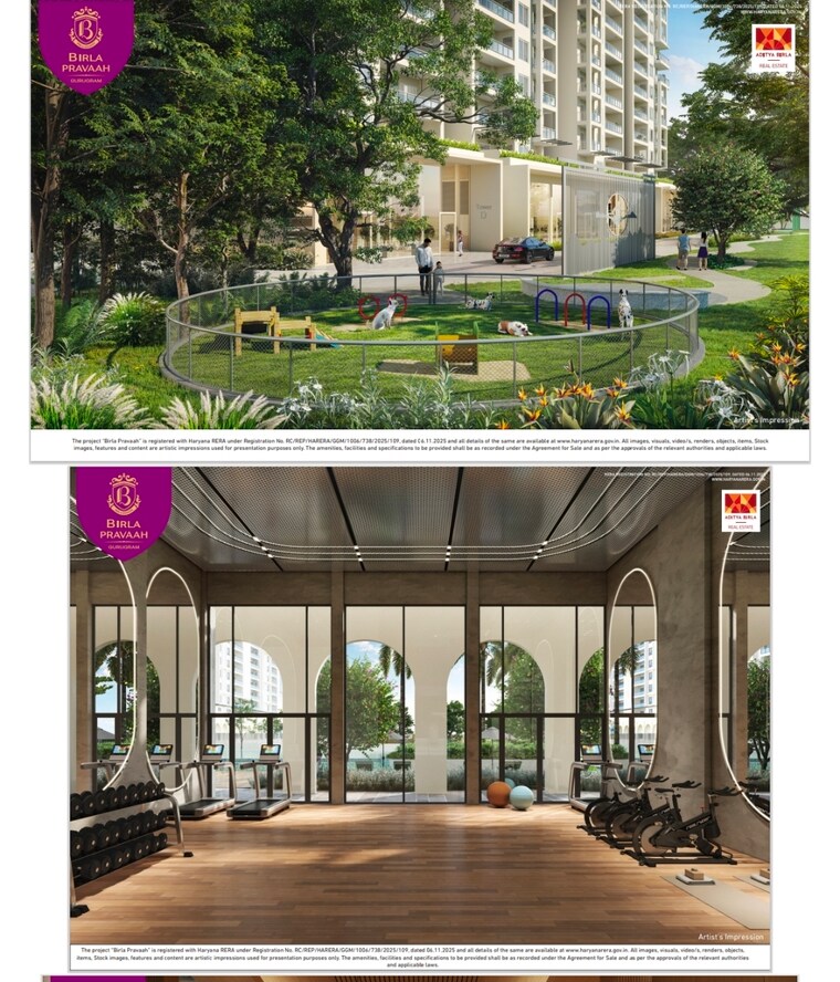 Exterior View, birla-pravaah 3 Bedroom 2450 Sq.Ft. Apartment In Sector 71 Gurgaon 9466269