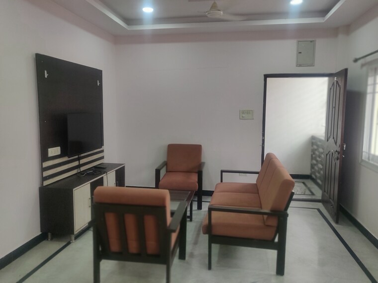 Living Room, fortune-apartment-masab-tank 2 Bedroom 1500 Sq.Ft. Apartment In Masab Tank Hyderabad 9466289