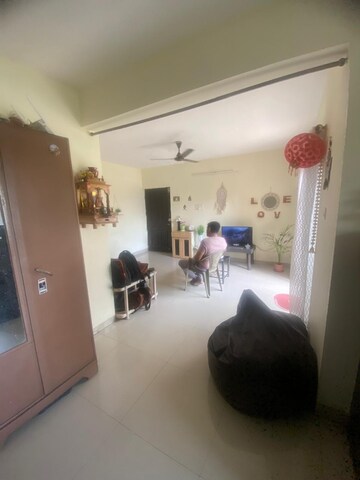 Living Room in 1 BHK Apartment at Sanskruti Arcade, Wakad – for Sale