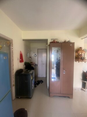 Living Room in 1 BHK Apartment at Sanskruti Arcade, Wakad – for Sale