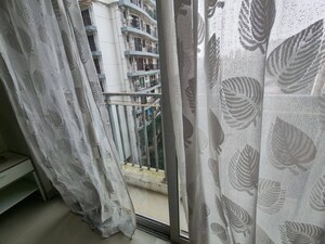 Balcony in 1 BHK Apartment at The Wadhwa Solitaire, Kolshet Road – for Rent