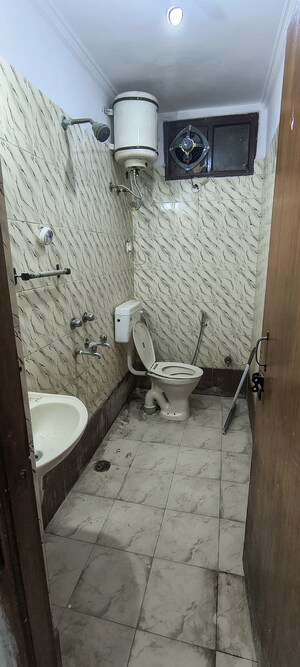 Bathroom in 2 BHK Builder Floor at Panchsheel Vihar – for Sale