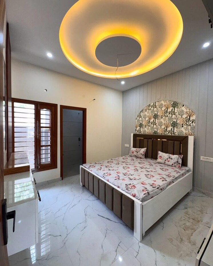 Bedroom, pir machalla 4 Bedroom 1450 Sq.Ft. Independent House In Pir Machalla Zirakpur 9466345