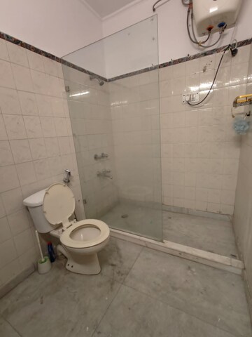 Bathroom in 3 BHK Builder Floor at Greater Kailash – for Rent