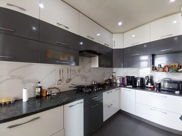 Kitchen in 5 BHK Penthouse at Adani Oyster Platinum Tower, Sector 102 – for Rent