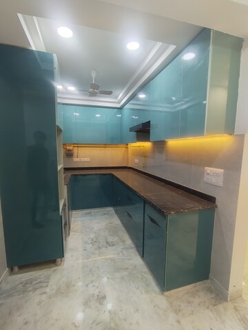 Kitchen in 3 BHK Builder Floor at Malviya Nagar – for Rent