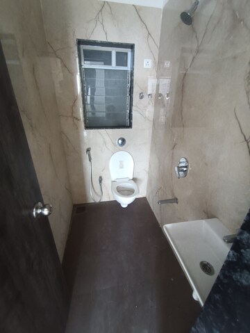Attached Bathroom in 1 BHK Apartment at Seasons Orchid, Kalyan West – for Rent
