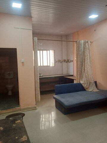 Living Room in 1 RK Apartment at Devika Towers, Collectors Colony – for Rent