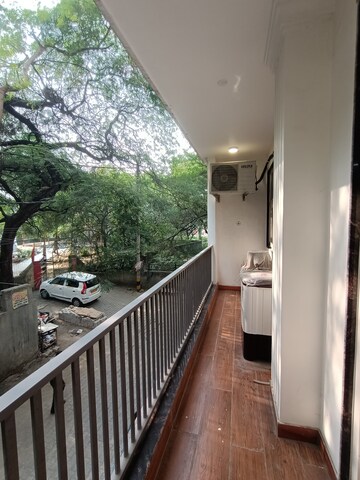 Balcony in 2 BHK Builder Floor at Saket – for Rent