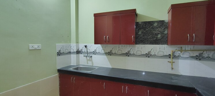 Kitchen, gomti nagar 2 Bedroom 1000 Sq.Ft. Builder Floor In Gomti Nagar Lucknow 9466508
