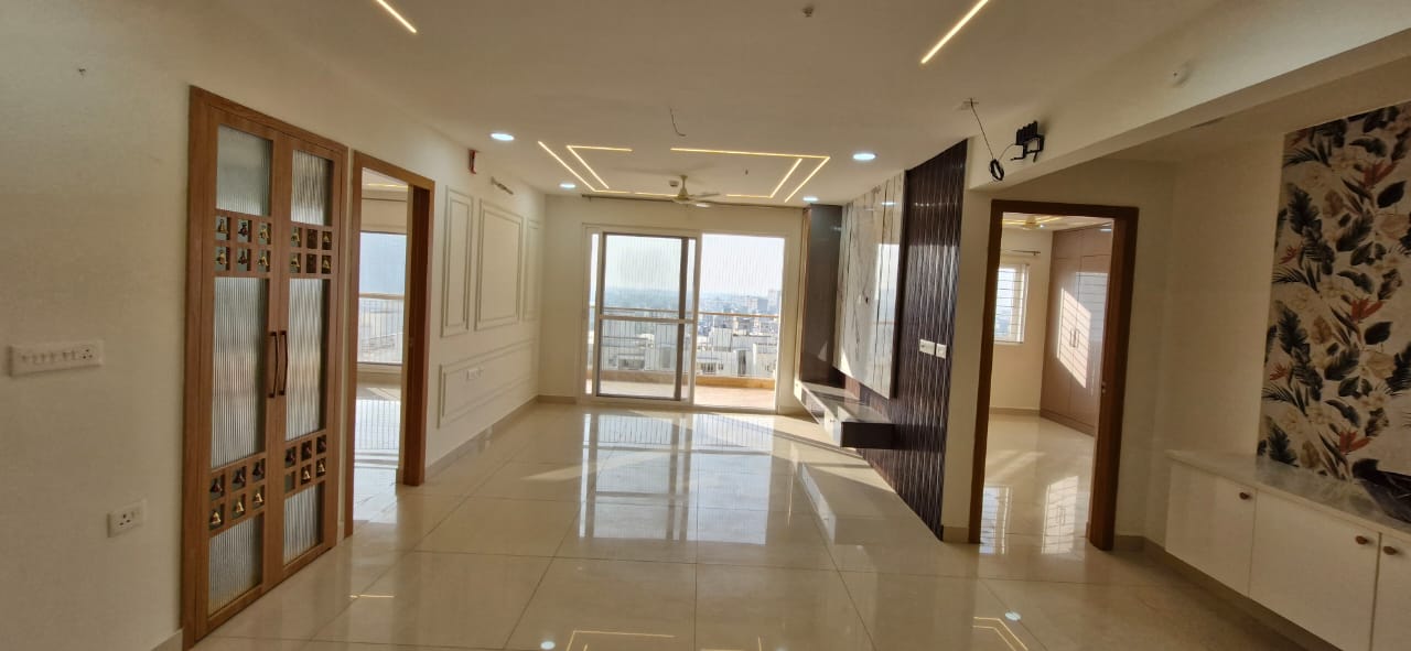 3 BHK + Pooja Room Apartment For Rent in Balaji Residency Kondapur