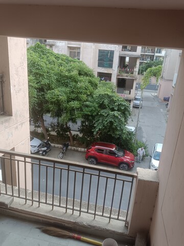 Balcony in 3 BHK Apartment at HIG Apartments, Omicron I Greater Noida – for Sale