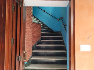 Staircase in 3 BHK Builder Floor at Nehru Enclave – for Rent