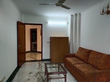 Living Room in 3 BHK Builder Floor at Nehru Enclave – for Rent