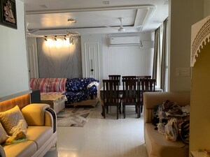 Living Room in 3.5 BHK Apartment at Omaxe Residency II, Gomti Nagar – for Rent