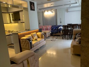 Living Room in 3.5 BHK Apartment at Omaxe Residency II, Gomti Nagar – for Rent